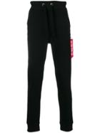 Alpha Industries Keyring Detail Sweatpants - Black