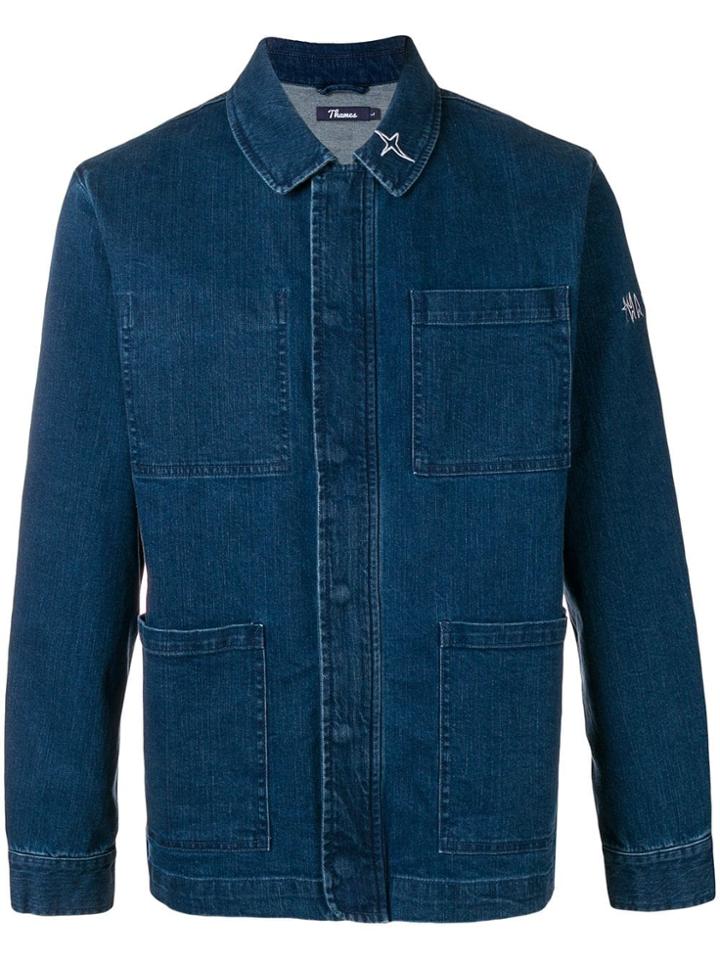 Thames England Work Jacket - Blue