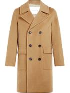 Mackintosh Beige Wool & Cashmere Long Pea Coat - Neutrals