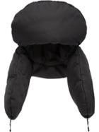 Prada Padded Nylon Gabardine Hat - Black