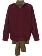 Y / Project Mock Layer Coach Jacket - Red