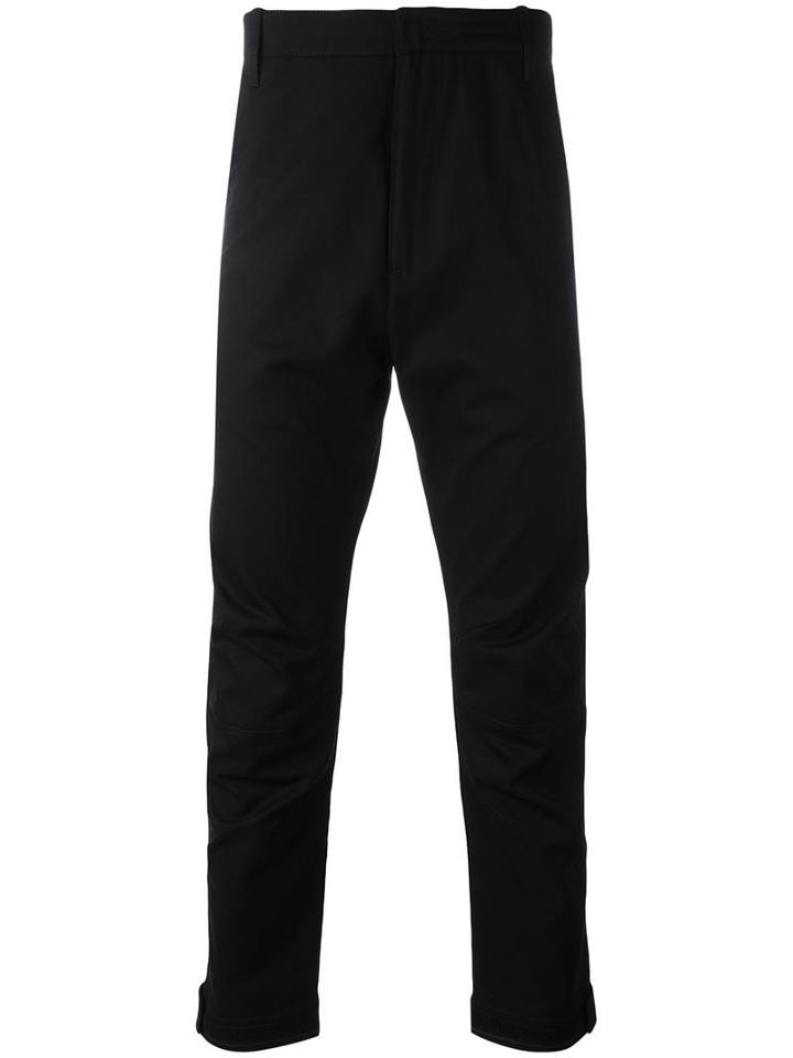 Marcelo Burlon County Of Milan Classic Chinos, Men's, Size: 50, Black, Cotton