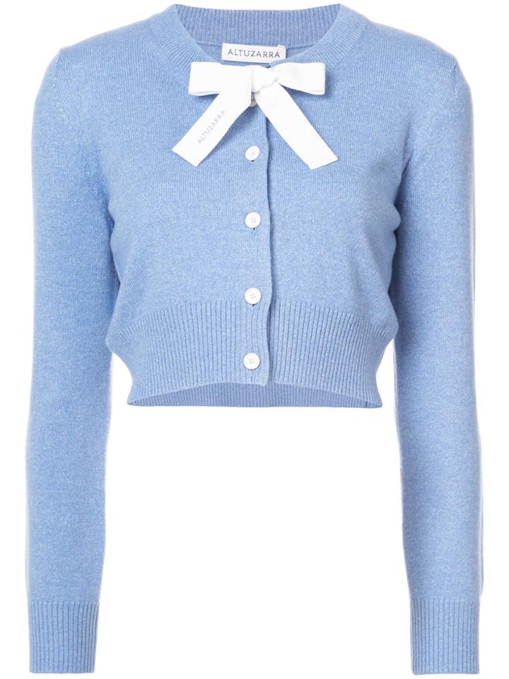Altuzarra Ribbon Cardigan - Blue