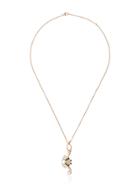 Yvonne Léon Gold Collier Crab Diamond Necklace - Metallic