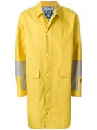 Heron Preston Bonded Raincoat - Yellow & Orange
