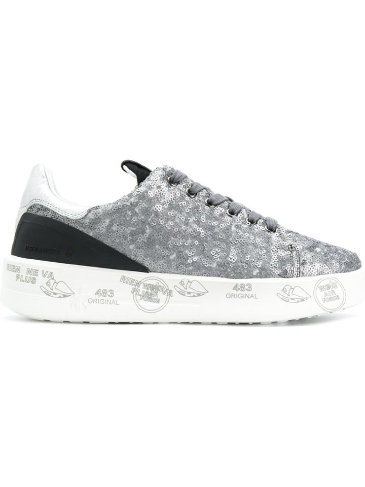 Premiata Belle Sneakers - Metallic
