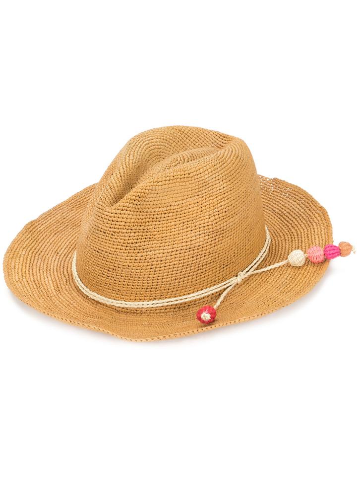 Sensi Studio Tucuman Band Panama Hat - Brown
