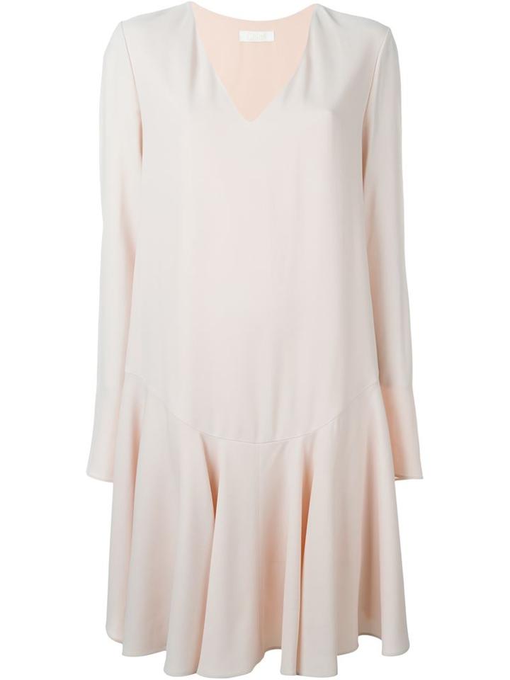 Chloe Flared Hem Loose Dress