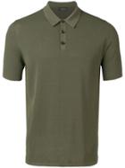 Roberto Collina Knitted Polo Shirt - Green
