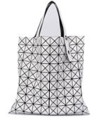 Bao Bao Issey Miyake Triangle Shopper Tote Bag - White