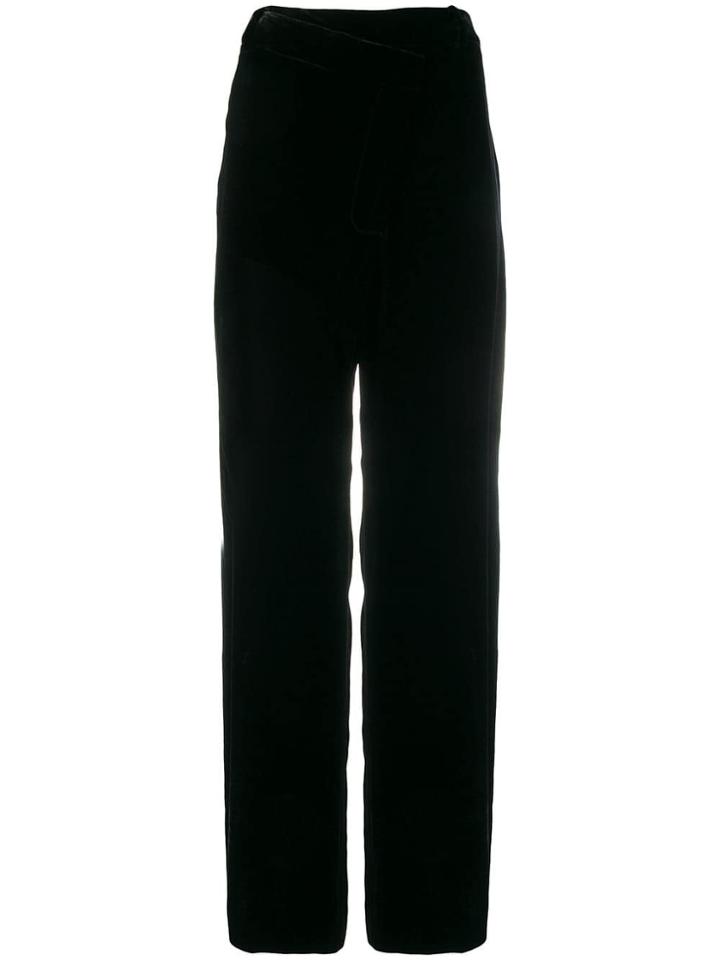 Monse High-waisted Trousers - Black