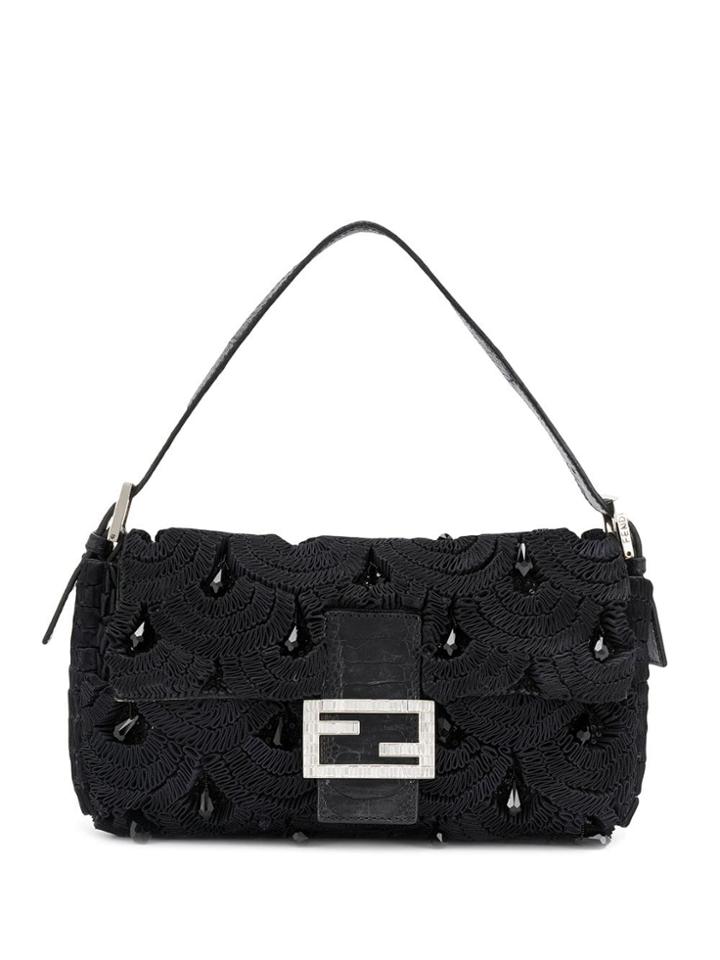 Fendi Vintage 2000's Baguette Bag - Black