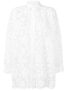 Junya Watanabe Lace Floral Shirt - White
