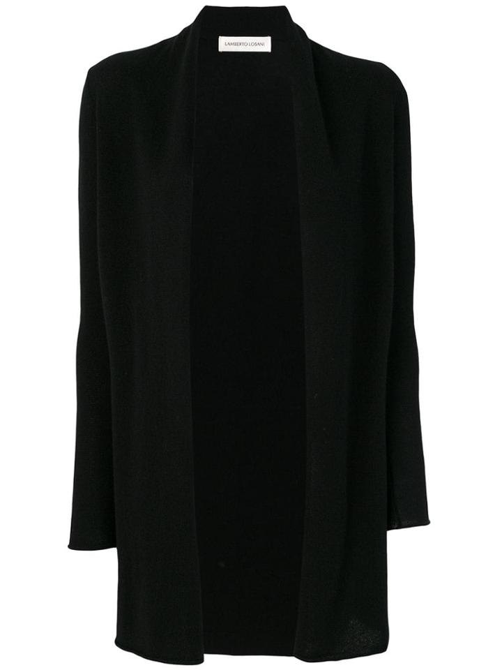 Lamberto Losani Fitted Draped Cardigan - Unavailable