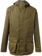 Barbour Downpour Jacket, Men's, Size: Large, Green, Cotton/polyamide/polyester