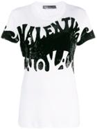 Valentino Printed Logo T-shirt - White