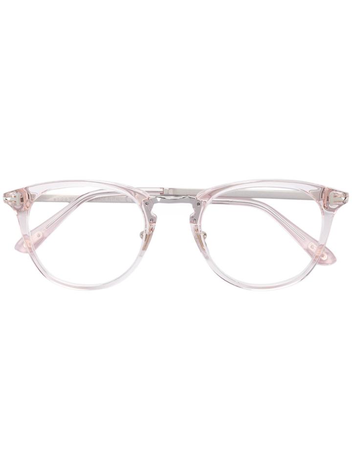 Tom Ford Eyewear Square Frame Glasses - Pink & Purple