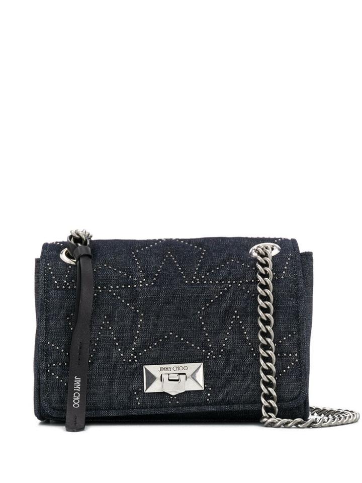 Jimmy Choo Helia Shoulder Bag - Blue