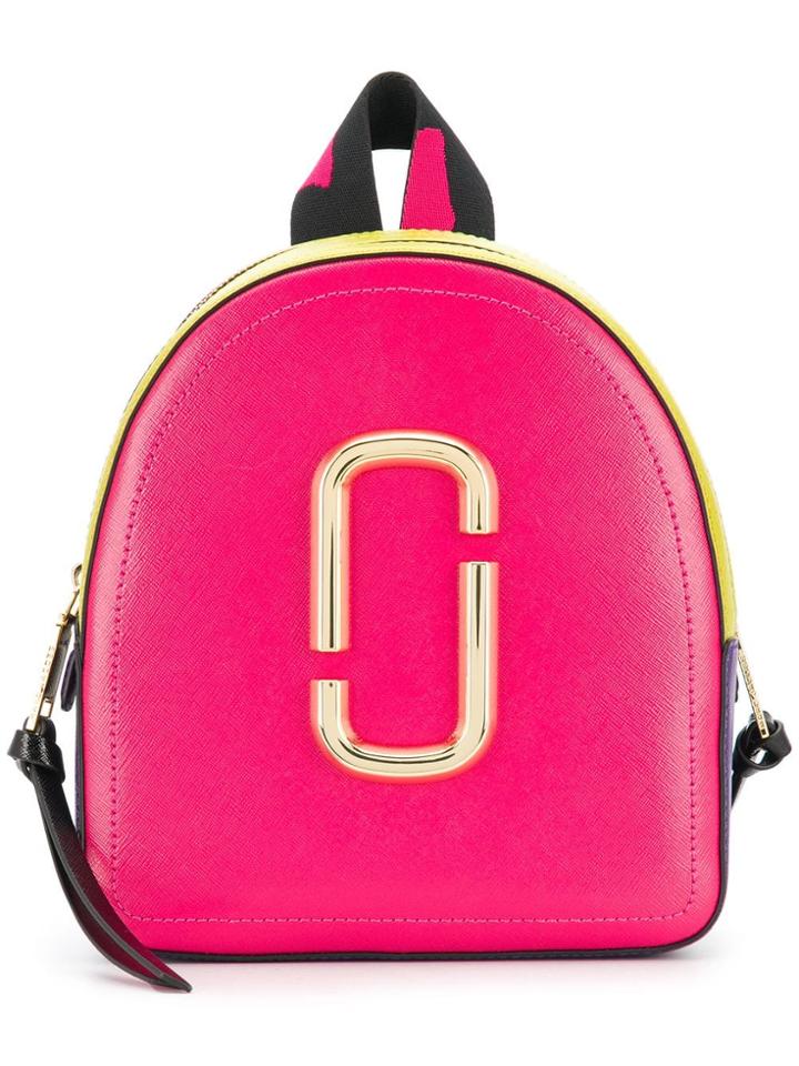 Marc Jacobs Pack Shot Backpack - Pink & Purple