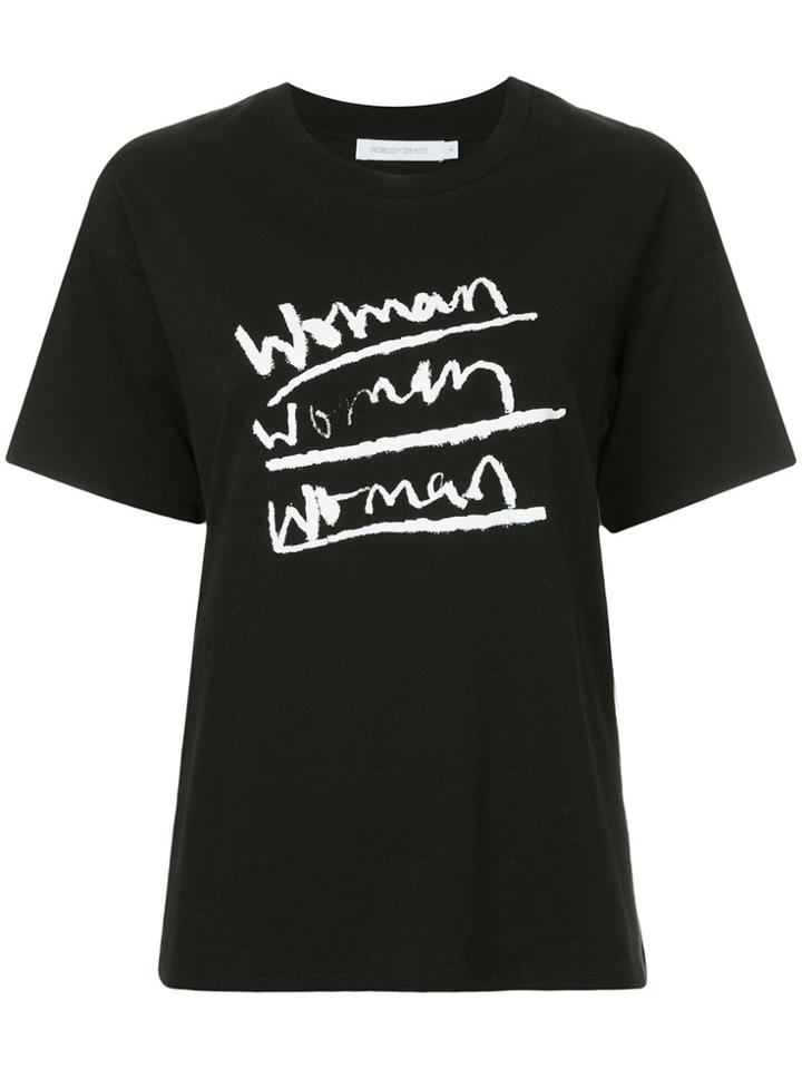 Nobody Denim Woman Tee - Black
