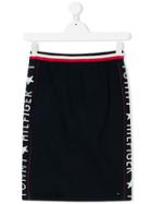 Tommy Hilfiger Junior Teen Logo Trim Skirt - Blue