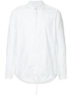 Abasi Rosborough Zipped Shirt Jacket - White