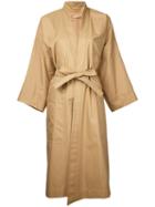 Nehera Carmen Kimono Coat, Women's, Size: Small, Brown, Cotton/polyamide