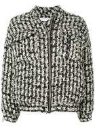 Iro Switch Oversized Tweed Jacket - Black
