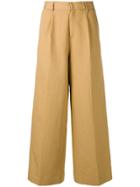 Forte Forte Flared Tailored Trousers - Brown