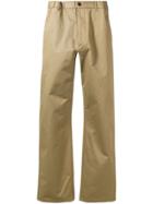 Maison Margiela Straight Leg Chino Trousers - Neutrals