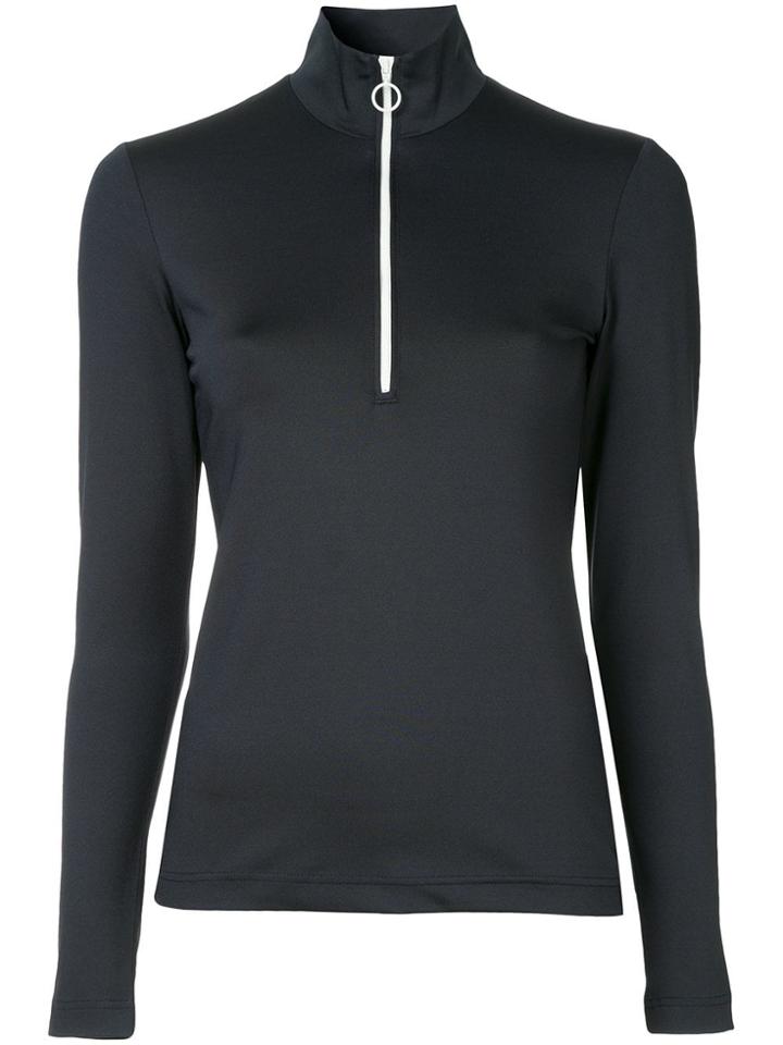 Baum Und Pferdgarten Zipped Neck Jumper - Blue