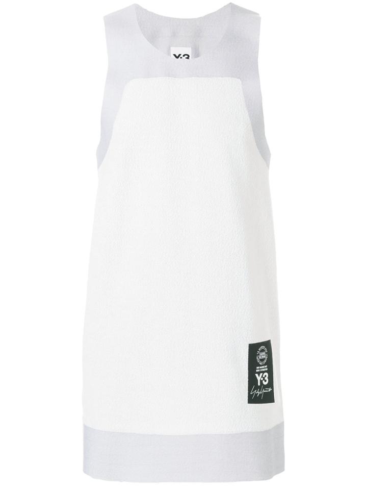 Y-3 Logo Patch Tank Top - White