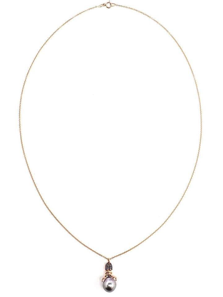 Daniela Villegas 18kt Yellow Gold Garnet And Pearl Necklace