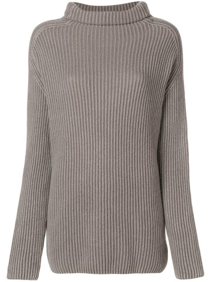 Iris Von Arnim Roll Neck Jumper - Neutrals