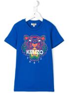 Kenzo Kids Tiger T-shirt, Toddler Boy's, Size: 3 Yrs, Blue