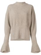 Alexander Wang Bell-sleeve Sweater - Neutrals