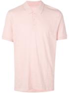 Vince Plain Polo Shirt - Pink