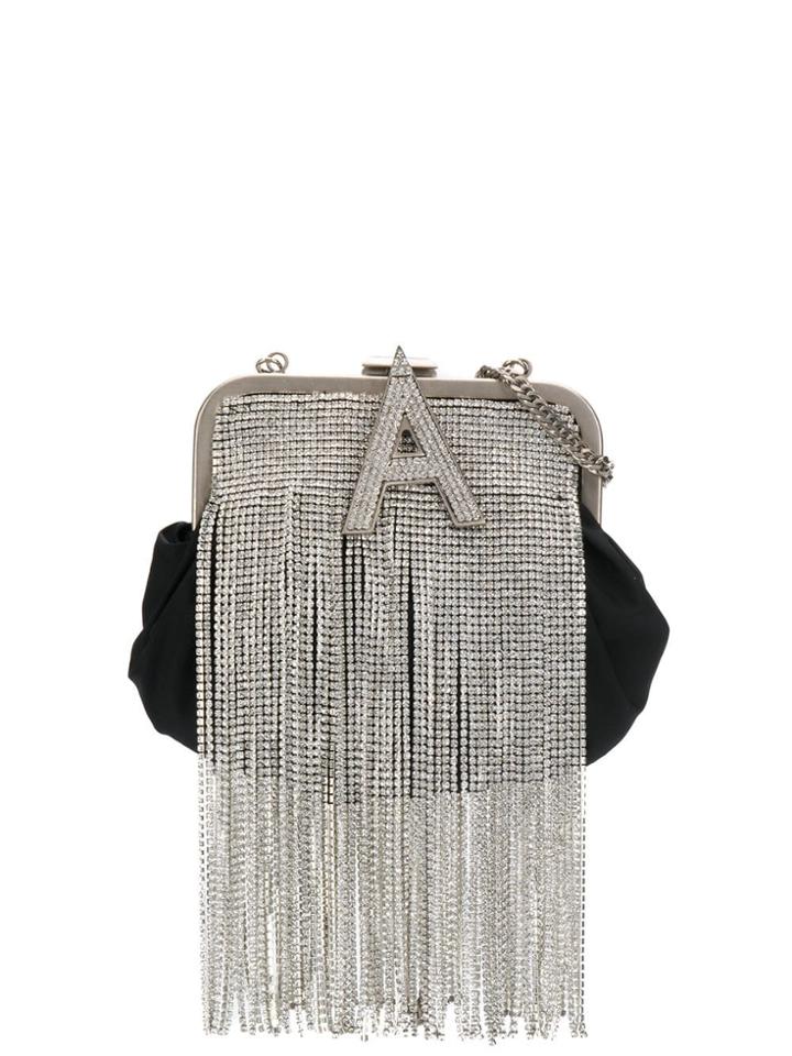 Attico 'a' Logo Cross Body Bag - Black