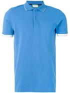 Capricode - Contrast Polo Shirt - Men - Cotton/spandex/elastane - Xxl, Blue, Cotton/spandex/elastane