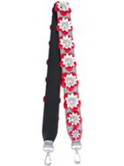 Fendi - 'strap You' Embellished Strap - Women - Leather - One Size, Blue, Leather
