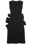 Comme Des Garçons Organza Detail Dress - Black