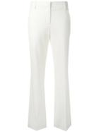 Dondup Marion Trousers, Women's, Size: 44, White, Spandex/elastane/wool