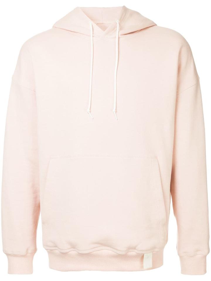 N. Hoolywood Drawstring Hoodie - Pink & Purple