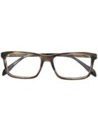 Alexander Mcqueen Eyewear Square Glasses - Black