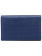 Loewe Embossed Logo Purse - Blue