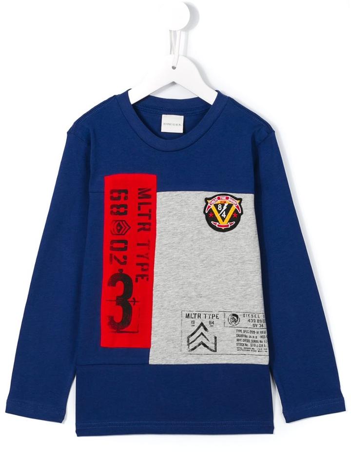 Diesel Kids 'trow' T-shirt