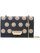 Zac Zac Posen Earthette Large Chain Shoulder Bag - Blue