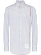 Thom Browne Striped Cotton Shirt - Grey