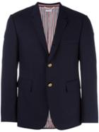 Thom Browne Super 120s Twill Sport Coat - Blue
