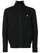 Polo Ralph Lauren - Logo Embroidered Track Jacket - Men - Cotton/polyester - M, Black, Cotton/polyester